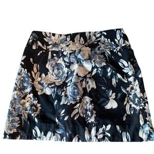 SC & Co skort size XL blue floral